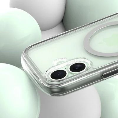 Cover Iphone 16 Plus Duple Air Magsafe Case Araree - Light Gray
